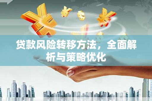 保靖贷款风险转移方法，全面解析与策略优化