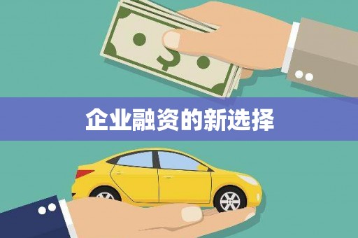保靖企业融资的新选择