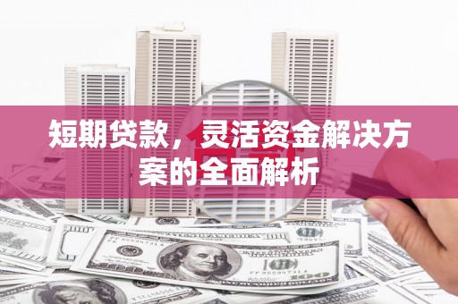 保靖短期贷款，灵活资金解决方案的全面解析