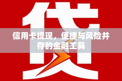 保靖信用卡提现，便捷与风险并存的金融工具