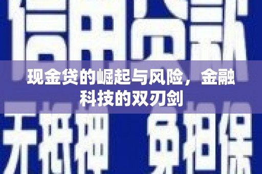 保靖现金贷的崛起与风险，金融科技的双刃剑