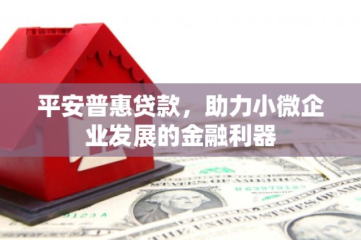 保靖平安普惠贷款，助力小微企业发展的金融利器