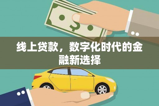 保靖线上贷款，数字化时代的金融新选择