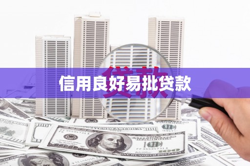 保靖信用良好易批贷款